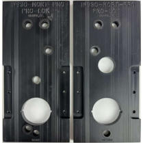 Pro-Lok IN930-MORT-PRO Latch Mortise Drill Install Template