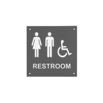 Rockwood BF689 Dual Restroom Sign