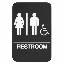Rockwood BFM689 ADA "DUAL" Restroom Sign