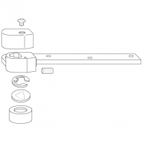Rixson 252050L-626 Floor Closer Bottom Arm Package