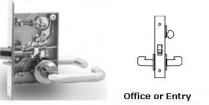Sargent LC-8255-LNL-10 Office or Entry Mortise Lock