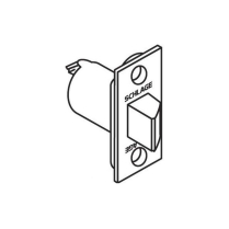 Schlage 11-116 613 2-3/4" Square Corner 1-1/8" x 2-1/4" AL-S