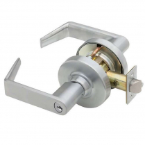 Schlage ALX70P-RHO-605 KD Rhodes Classroom Brass Lvr