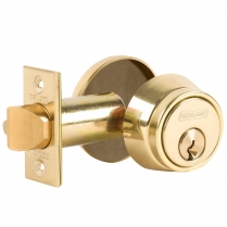 Schlage B250PD-605-NHO Deadlatch, Grade 2, Single Cylinder