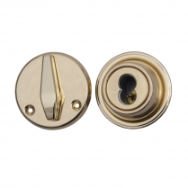 Schlage B560BD-605 Single Cylinder Deadbolt, Grade 2