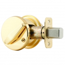Schlage B560L-605 Single Cylinder Deadbolt, Grade 2