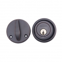 Schlage B560P-643E Single Cylinder Deadbolt, Grade 2