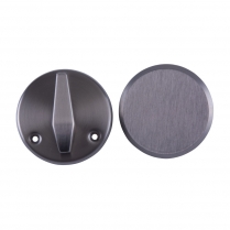 Schlage B581-619 Door Bolt, Inside Turn X Blank Plate