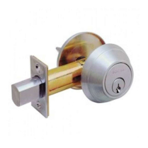 Schlage B660P-626AM Single Cylinder Deadbolt AntiMicrobial