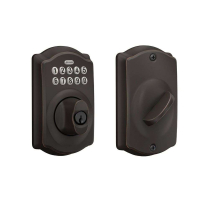 Schlage BE365-CAM-716 Keypad Deadbolt, Camelot