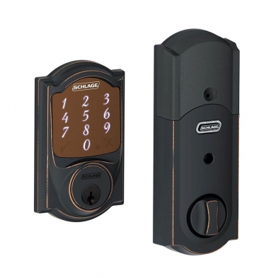 Schlage BE479AA-V-CAM-716 Schlage Sense Smart Deadbolt