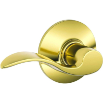 Schlage F10-ACC-505 Passage Latch, Accent Lever