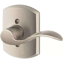 Schlage F-Series F170 ACC 619 GRW RH w/ Greenwich Rosette