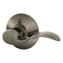 F170 ACC 620 RH ACCENT ANTIQUE PEWTER DUMMY LEVER