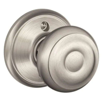 Schlage F170 GEO 619 Georgian Satin Nickel Single Dummy Knob