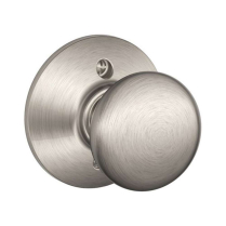 Schlage F170 PLY 619 Plymouth Satin Nickel Dummy Knob
