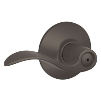 Schlage F40-ACC-613 Privacy Lock, Accent Lever