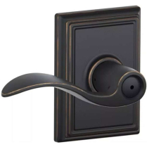 Schlage F-Series F40 ACC 716 ADD w/ Addison Rosette