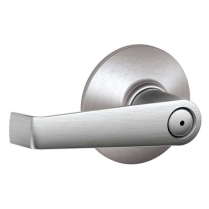 Schlage F40-ELA-626 Privacy Lock, Elan Lever, Satin Chrome