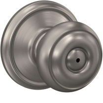 Schlage F40-GEO-619 Privacy Lock, Georgian Knob