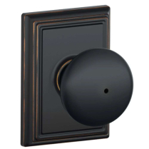 Schlage F-Series F40 PLY 716 ADD w/ Addison Rosette