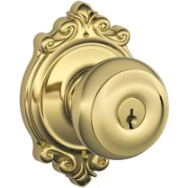 Schlage F-Series F51A GEO 505 BRK w/ Brookshire Rosette