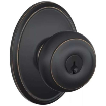 Schlage F-Series F51A GEO 716 WKF w/ Wakefield Rosette