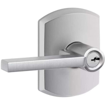 Schlage F-Series F51A LAT 626 GRW w/ Greenwich Rosette