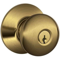 Schlage F51A-PLY-609 Entry Lock, Plymouth Knob