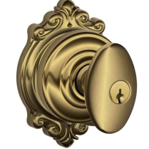 Schlage F-Series F51A SIE 609 BRK w/ Brookshire Rosette