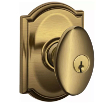 Schlage F-Series F51A SIE 609 CAM w/ Camelot Rosette