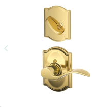 Schlage F-Series F59 ACC 605 LH CAM w/ Camelot Rosette