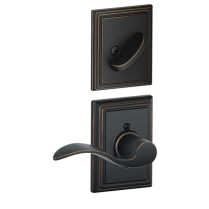 Schlage F-Series F59 ACC 716 LH ADD w/ Addison Rosette