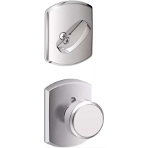 Schlage F-Series F59 BWE 625 GRW w/ Greenwich Rosette