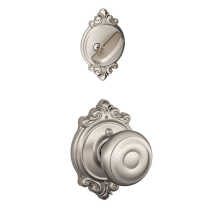 Schlage F-Series F59 GEO 619 BRK w/ Brookshire Rosette