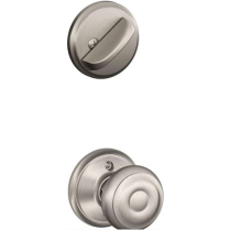 F59 GEO 619 GEORGIAN 12-322 SATIN NICKEL INTERIOR PACK FOR