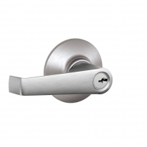 Schlage F80-ELA-626 Storeroom Lock, Elan Lever, Satin Chrome