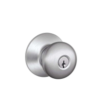Schlage F80-PLY-626 Storeroom Lock, Plymouth Knob