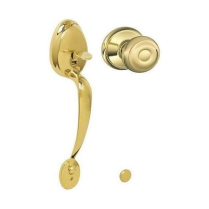 Schlage FE-Series FE285 PLY 505 GEO Georgian Knob