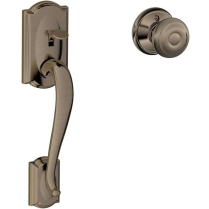 Schlage FE-Series FE285 PLY 620 GEO Georgian Knob