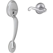 Schlage FE-Series FE285 PLY 626 FLA RH Flair Lever