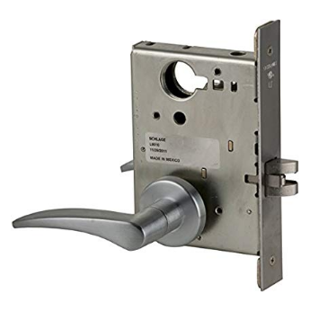 Schlage L9010-12A-630-RH Passage Mortise Lock