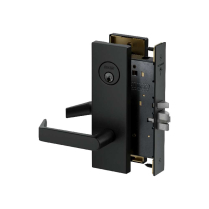 Schlage PM080622RHONP6 Mort Perform Store Rho N Escutch Blk