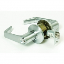 Schlage S80PD-SAT-626 Tubular Lever Lock, Storeroom