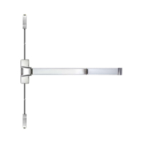 SDC S6201-F-U-42-E Archtcrl Rod NoTrim FrRtd Stl 42 Rtrct