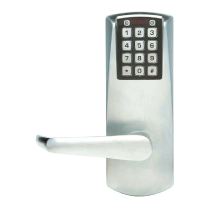 Kaba Access E2067XSLL-626-41 E-Plex 2000 Mortise Lock