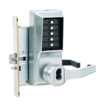 Kaba Simplex Combo Mortise Lock, Corbin IC Prep RHR