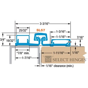Select SL-57 83" Clear with TIPIT