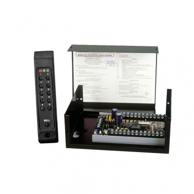 Securitron DK-26BK Narrow Stile Outdoor Keypad, 59 Users