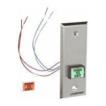 Securitron PB3EN Illuminated "Push To Exit" Button